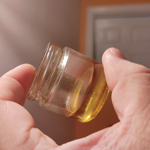 Raw Delta-9 THC Distillate Bulk Jar photo review