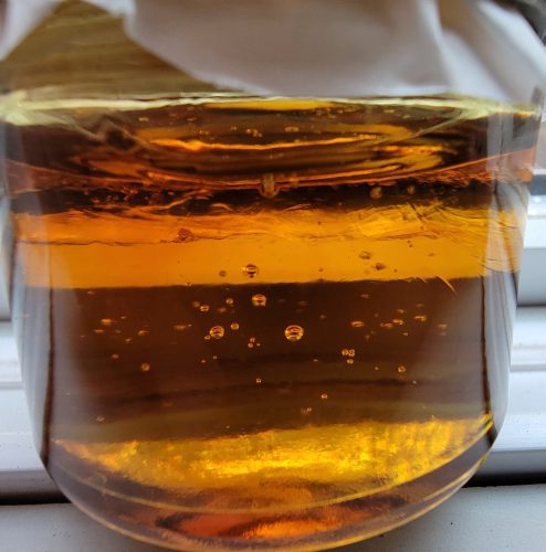 Raw Delta-9 THC Distillate Bulk Jar photo review