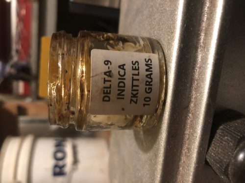 Raw Delta-9 THC Distillate Bulk Jar photo review