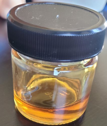 Raw Delta-9 THC Distillate Bulk Jar photo review