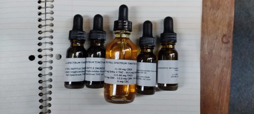 500mg 1:1 (250mg:250mg) Tincture (full spectrum THC:CBD) 15ml photo review