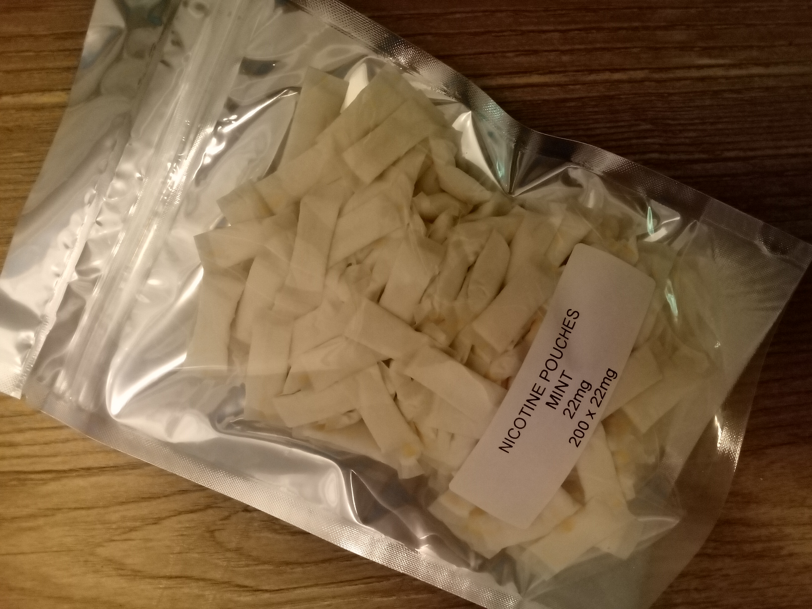 BULK Nicotine Pouches 200 pouches/bag